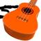 Salus KaKo'o 21" Sunrise Orange Professional Wooden Ukulele Set